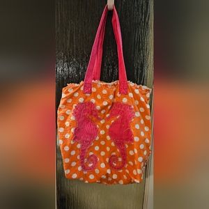 Seahorse tote